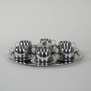 Coffee set, Italian design, 1980s, manufactured in Italy