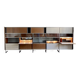 Storage unit, modular bookshelf by Georges Frydman, EFA edition, 1960s.