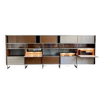 Storage unit, modular bookshelf by Georges Frydman, EFA edition, 1960s.