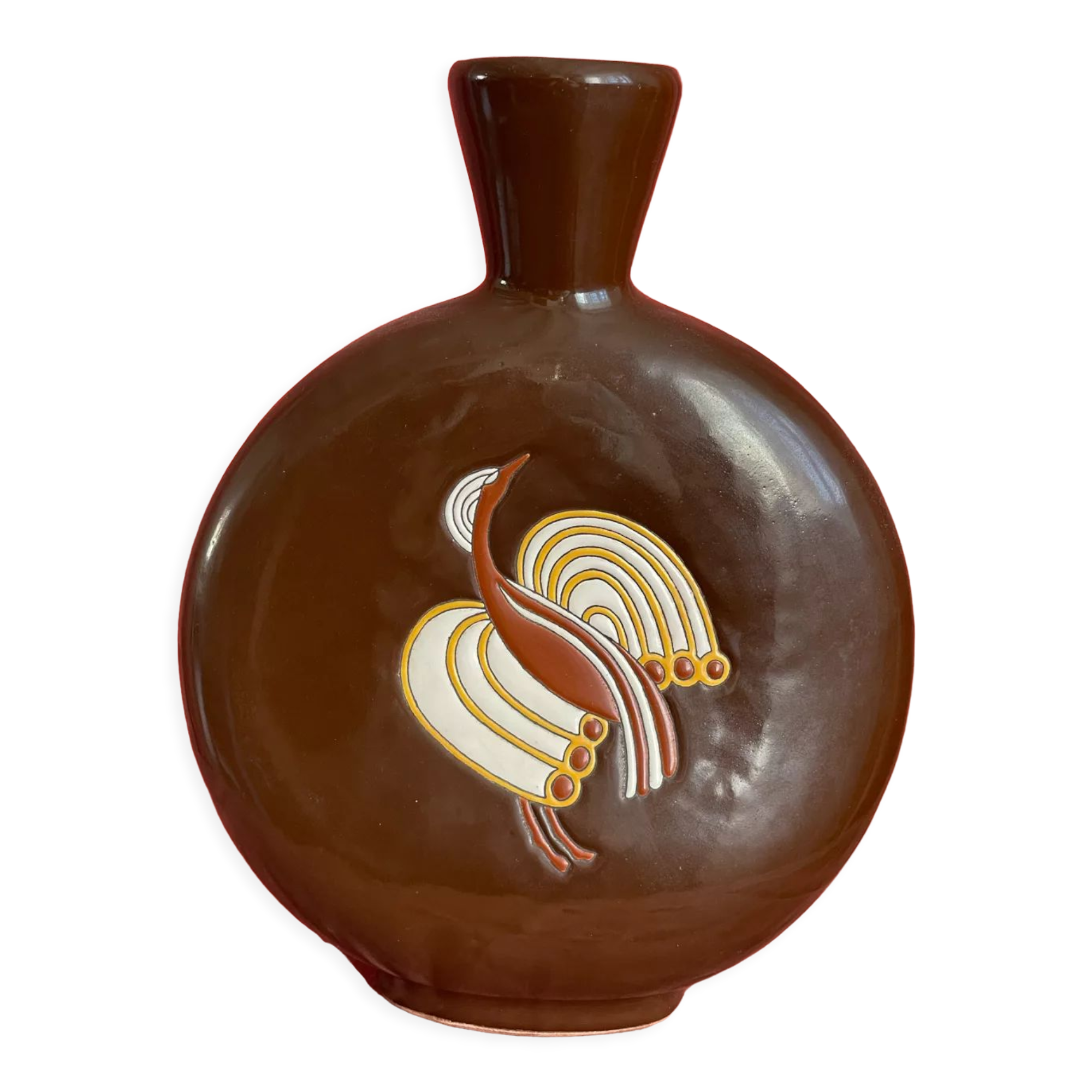 Jean Luce art deco gourd vase