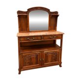 Art Nouveau Walnut Buffet 1910
