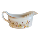 Gravy boat "Harvest 1418" in English porcelain.
