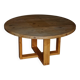 Round table in pine by Roland Wilhelmsson, mid-20th century.