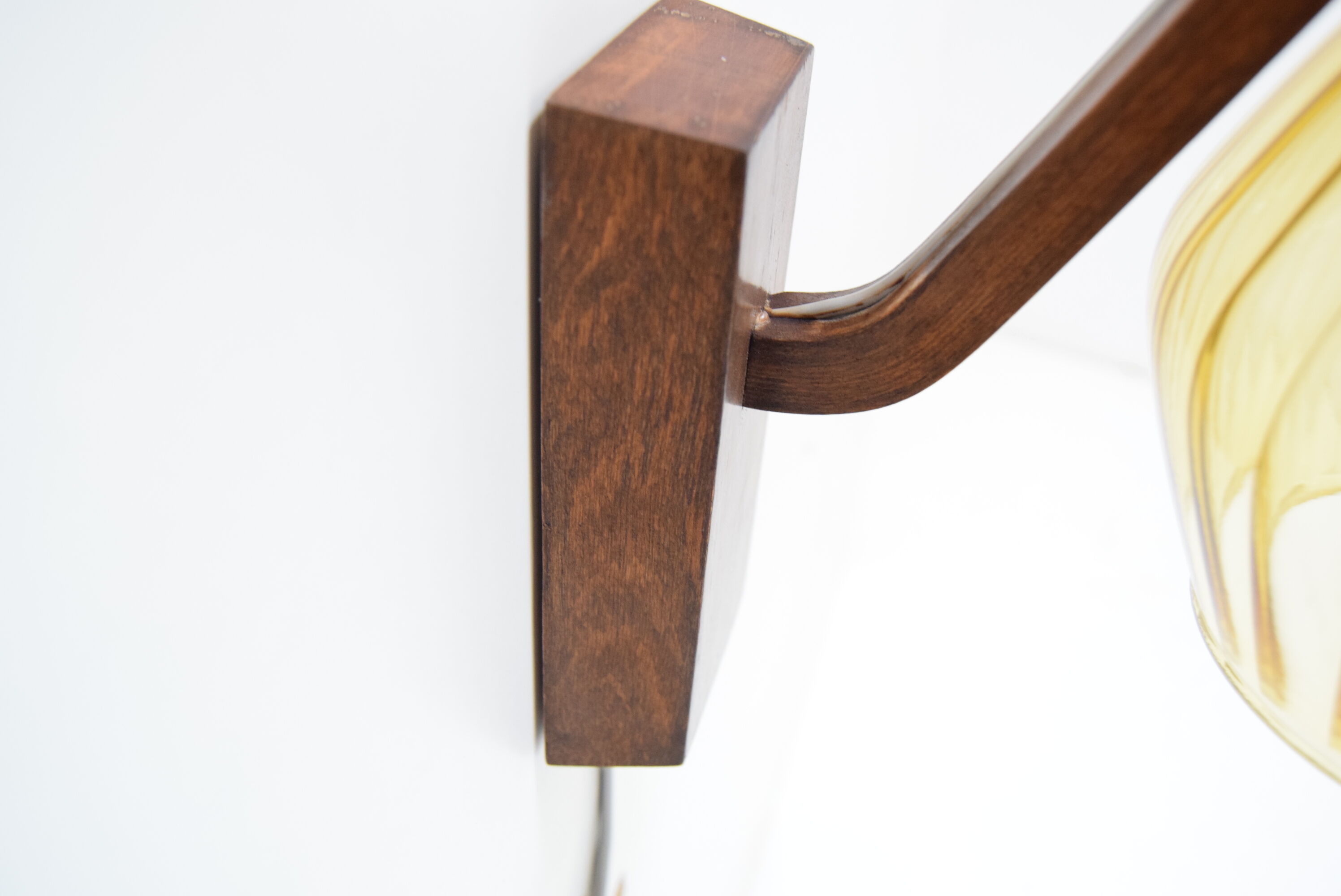 Mid-century Wall Lamp by Drevo Humpolec, 1960’s.