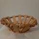 Olive wood fruit bowl