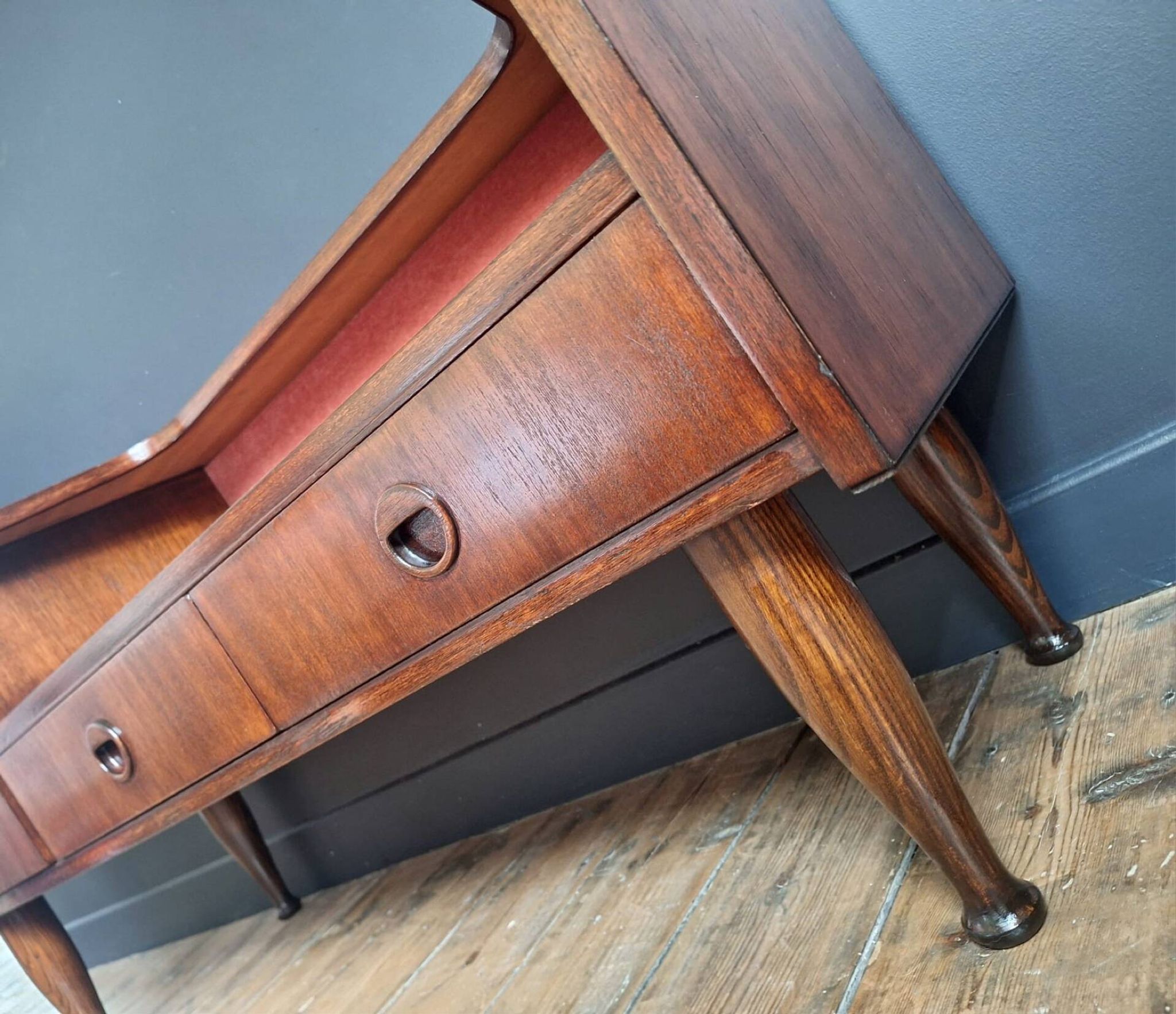 Vintage teak sideboard, antique TV unit.