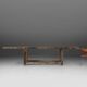 Industrial Oak Workbench with Exceptional Patina, Belgium ca. 1850