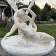Alabaster sculpture – Psyche revived by Cupid’s kiss – after An