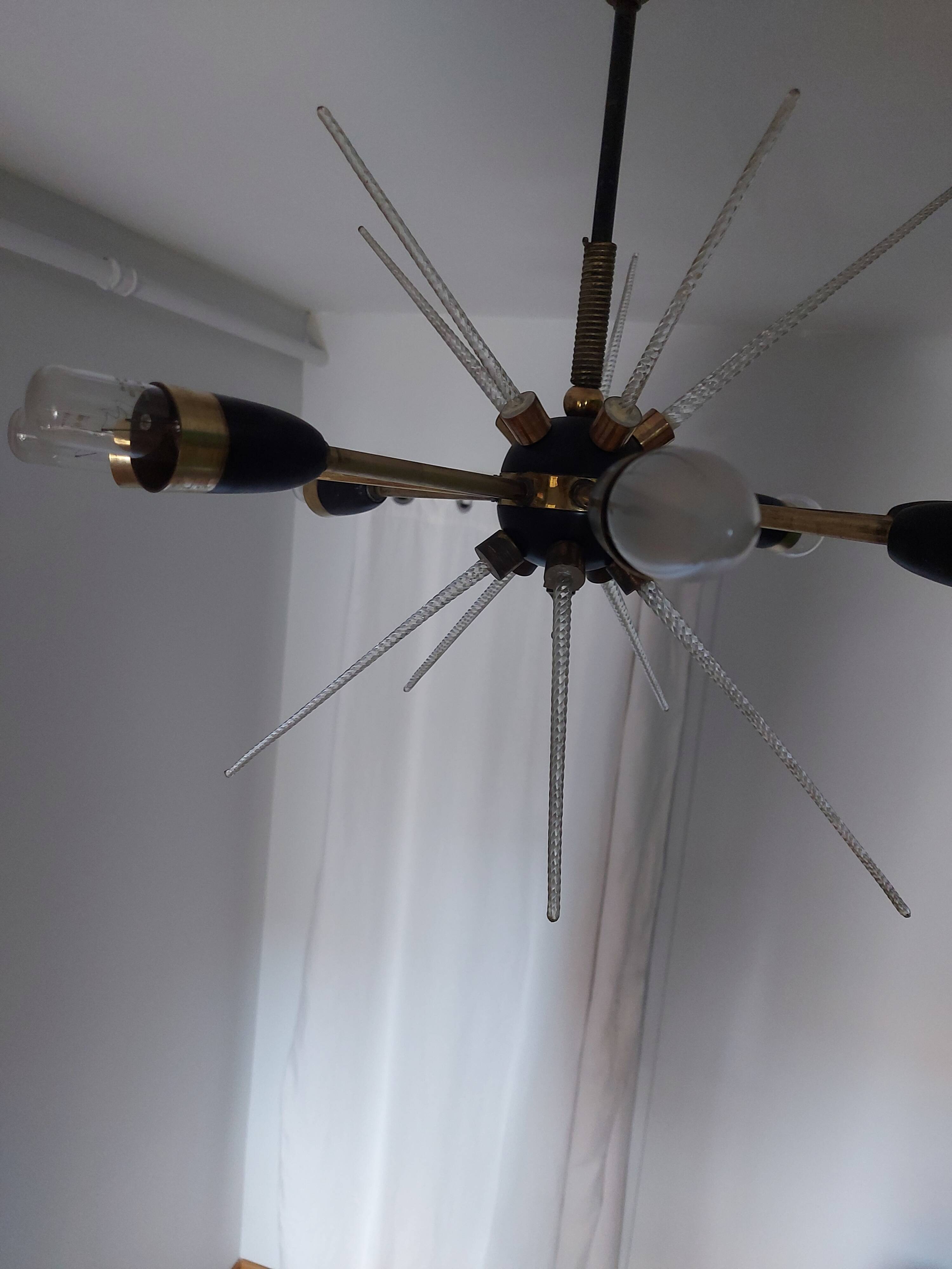 Sputnik chandelier