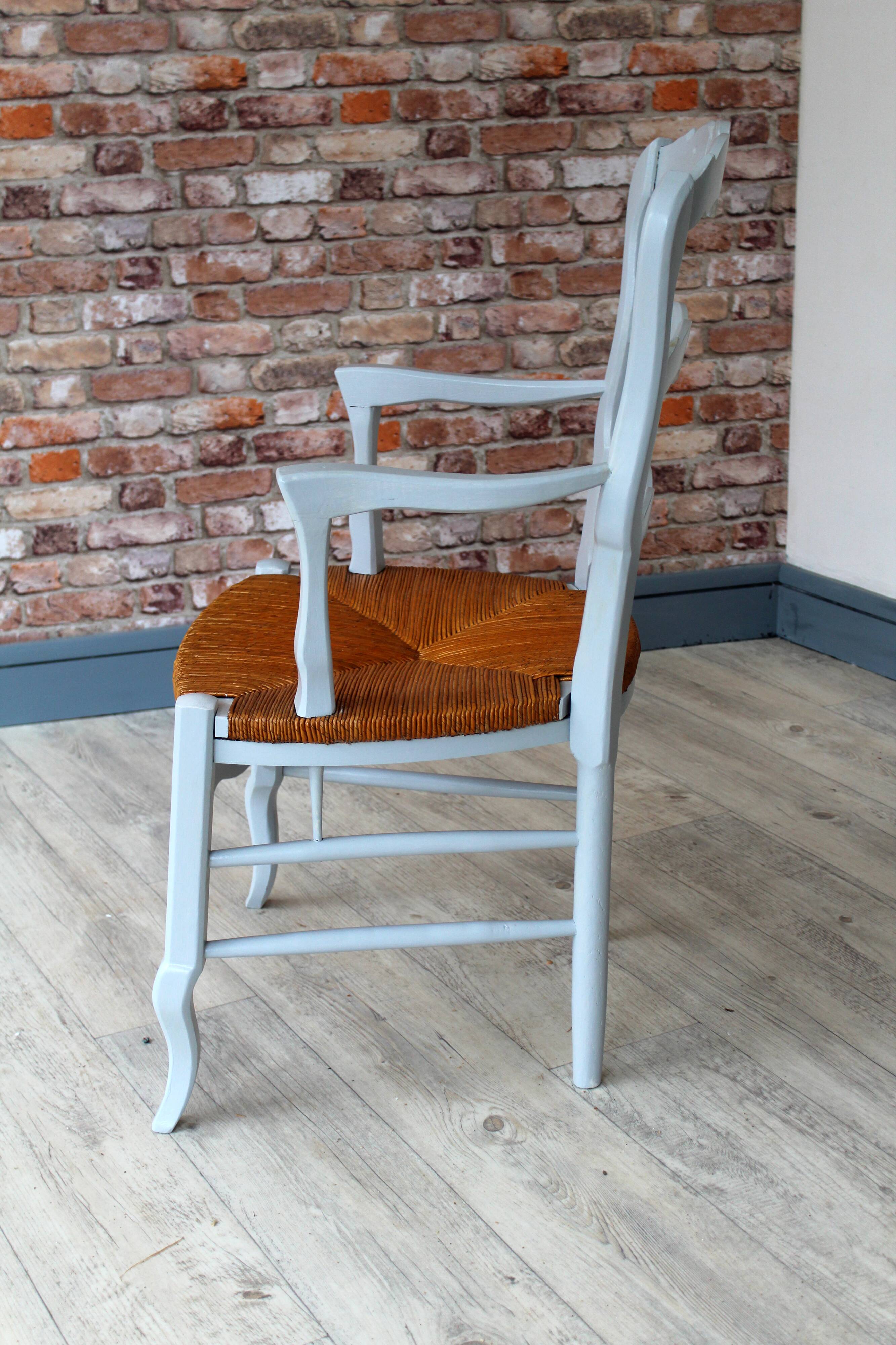 Marius straw provencal Chair