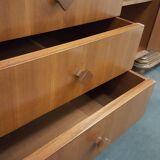 Libary by Gaston Poisson around 1950 teak