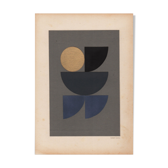 Collage on paper 21x30cm • C542 • signed Eawy