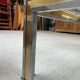 Brass chrome coffee table