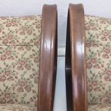 1960 2x Halabala Armchairs H 269 and spider table, Czechoslovakia