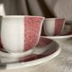 Cups and saucers from the 1960s.