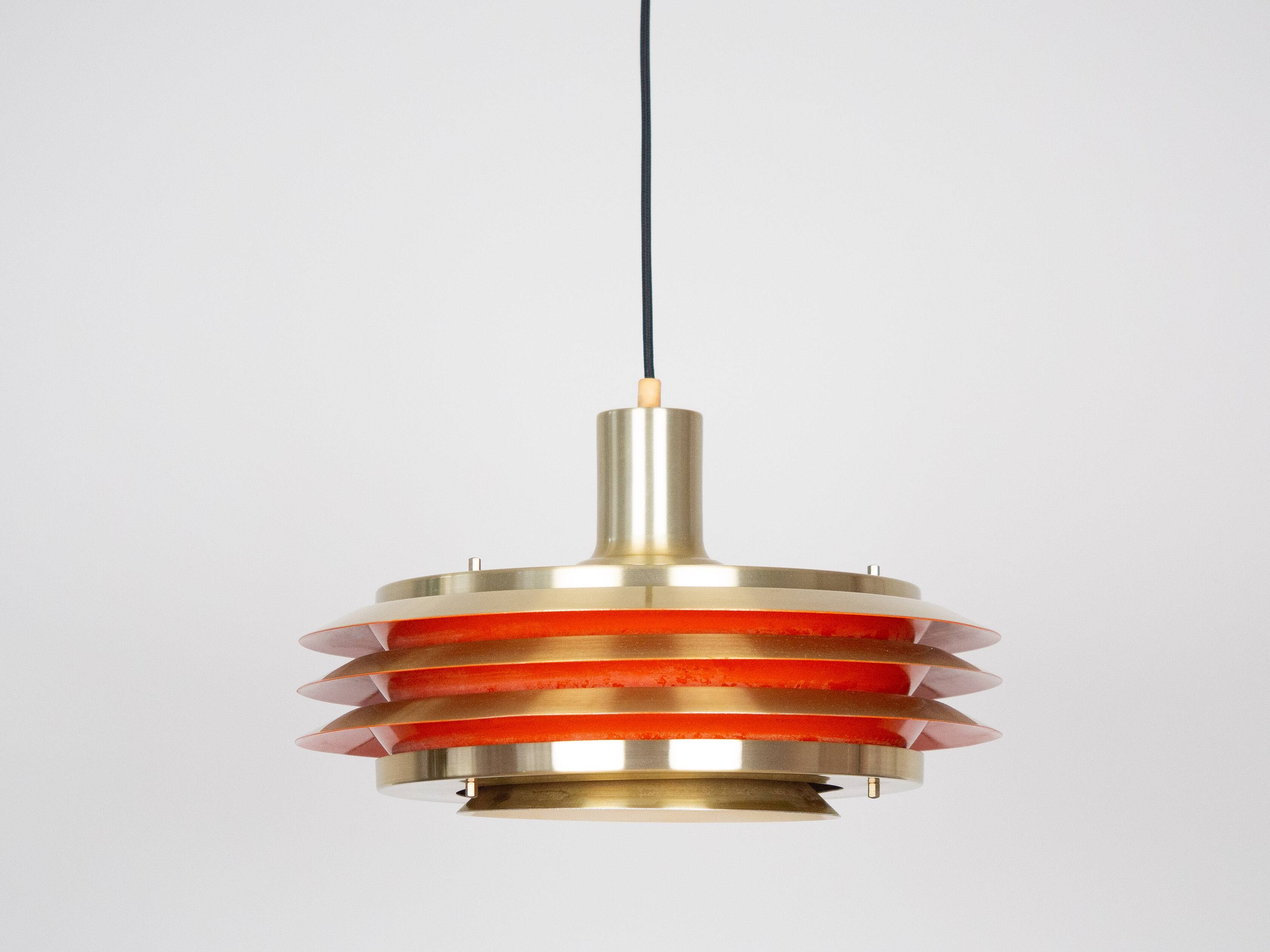 Swedish vintage pendant lamp by Carl Thore, 1960s