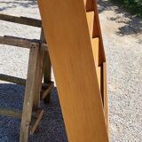 Wall shelf from the 50s in solid blond oak