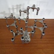 Candleholders by Ceasar Stoffi & Fritz Nagel for BMF, 1960s, Set of 12