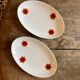 Set of 2 vintage Scherzer BAVARIA dishes.