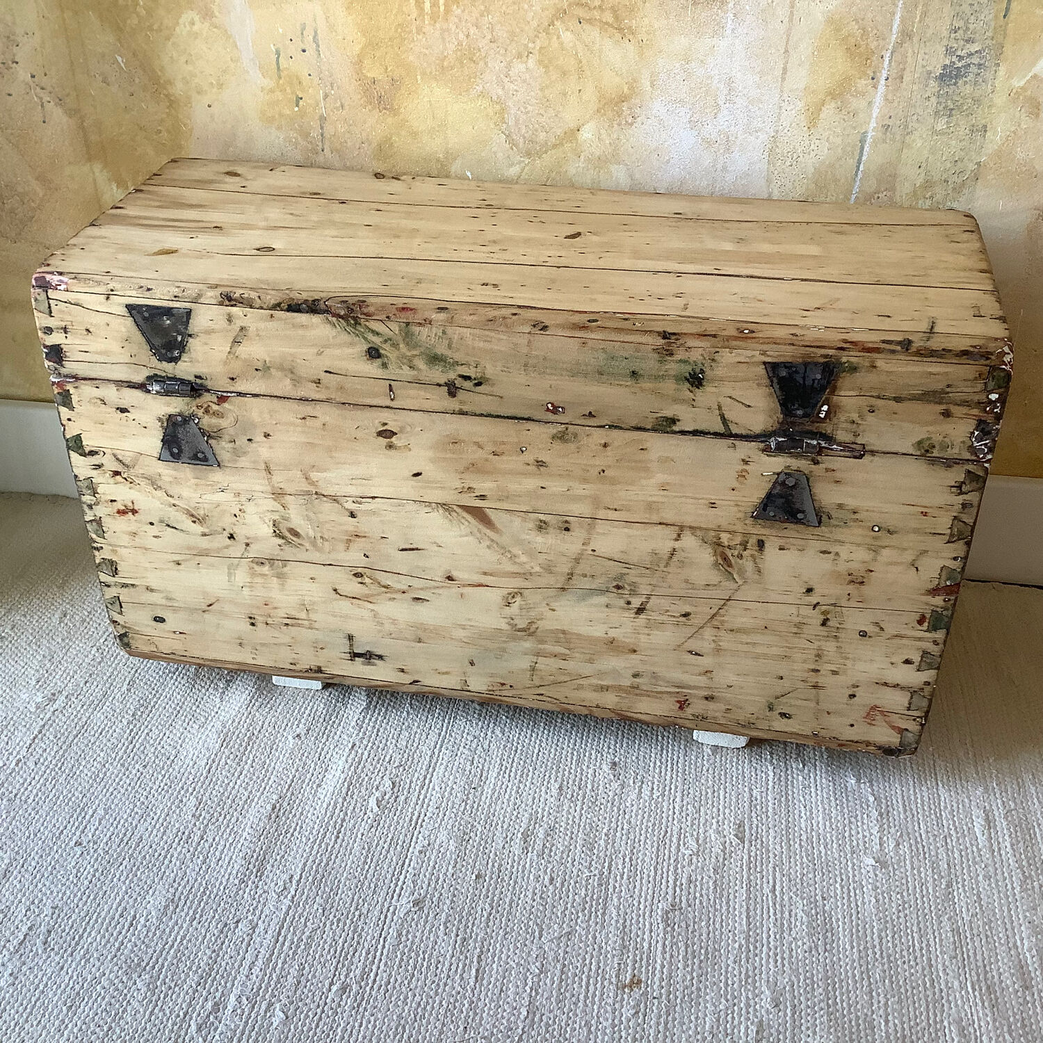 Wooden chest