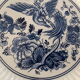Assiette decorative delfts blauw