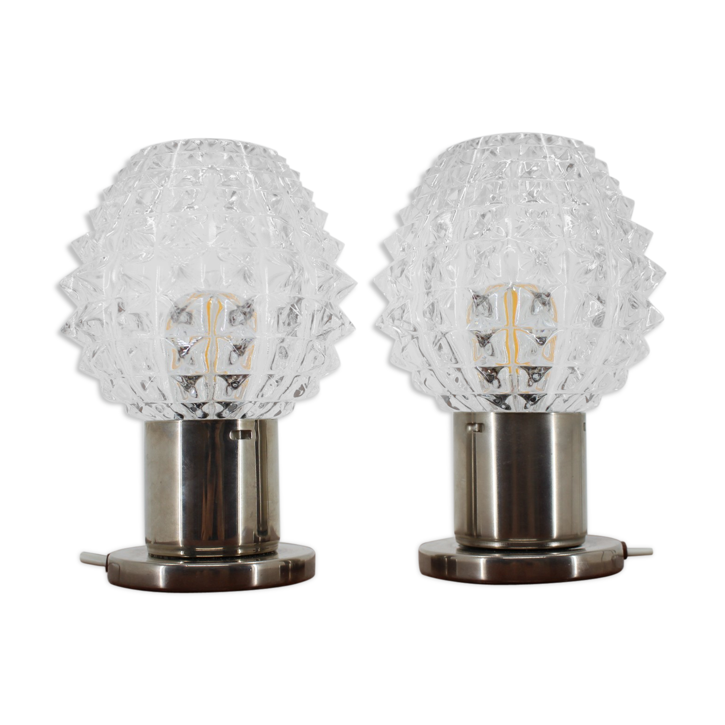 Set of two table lamps by Kamenicky Senov,1960‘s