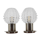 Ensemble de deux lampes de table de Kamenicky Senov, années 1960