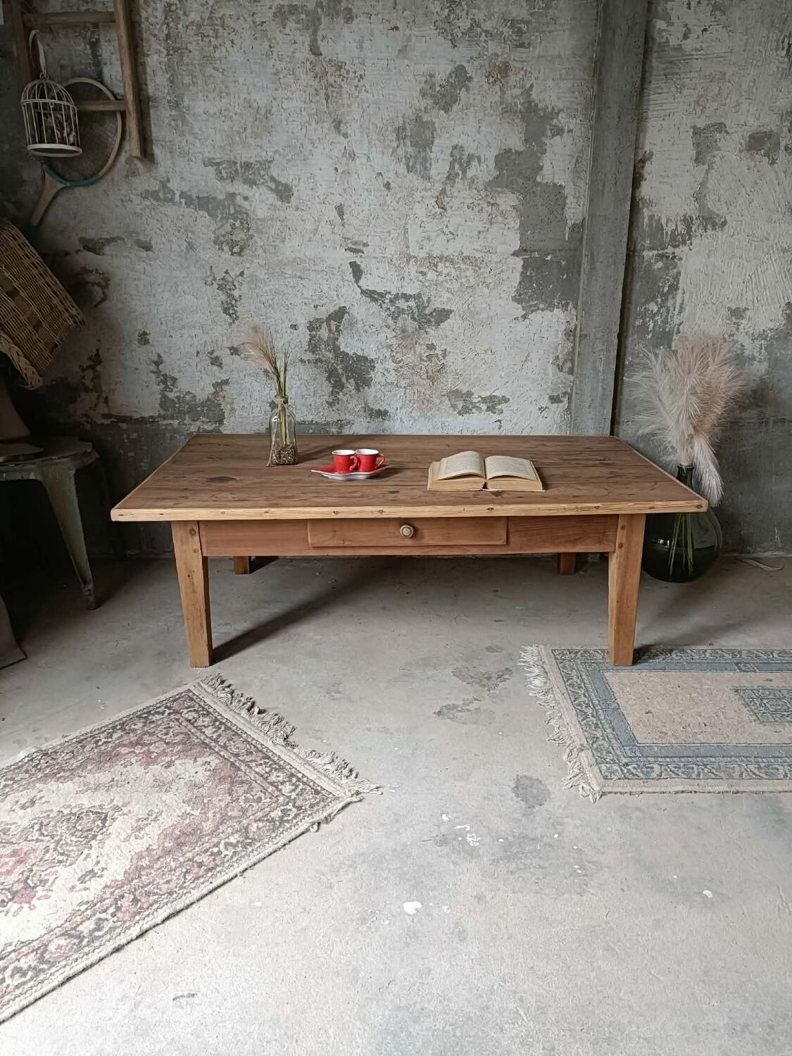 Farmhouse coffee table