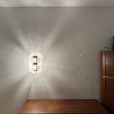 Ensemble de 2 appliques murales ou plafonniers Ice Cube de J.T. Kalmar