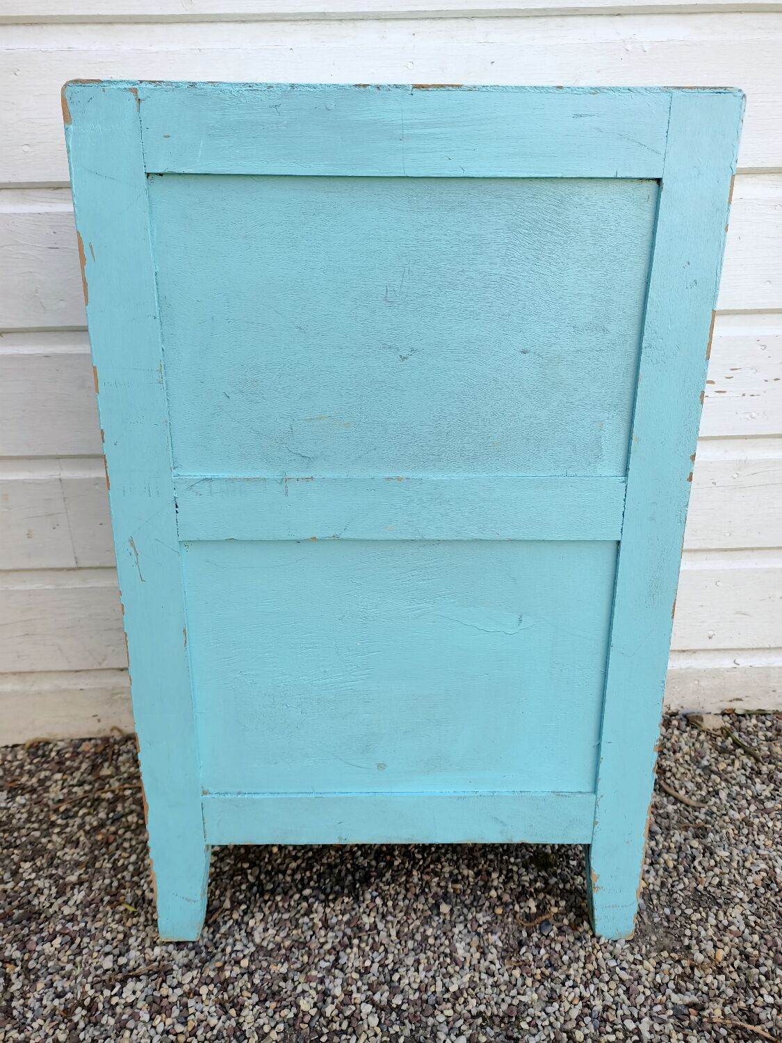 Blue bedside