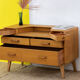 Scandinavian chest of drawers 106.5 cm