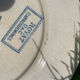 Set of 6 Terre de Fer dessert plates