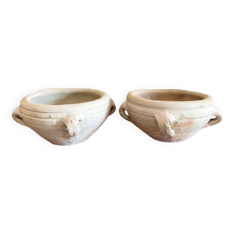 2 cache-pots style antique