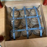 Table and its 3 vintage chairs