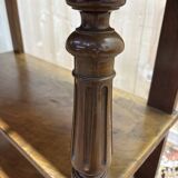 Console d’époque Napoléon III en noyer et placage