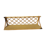 Large rattan shelf year 60