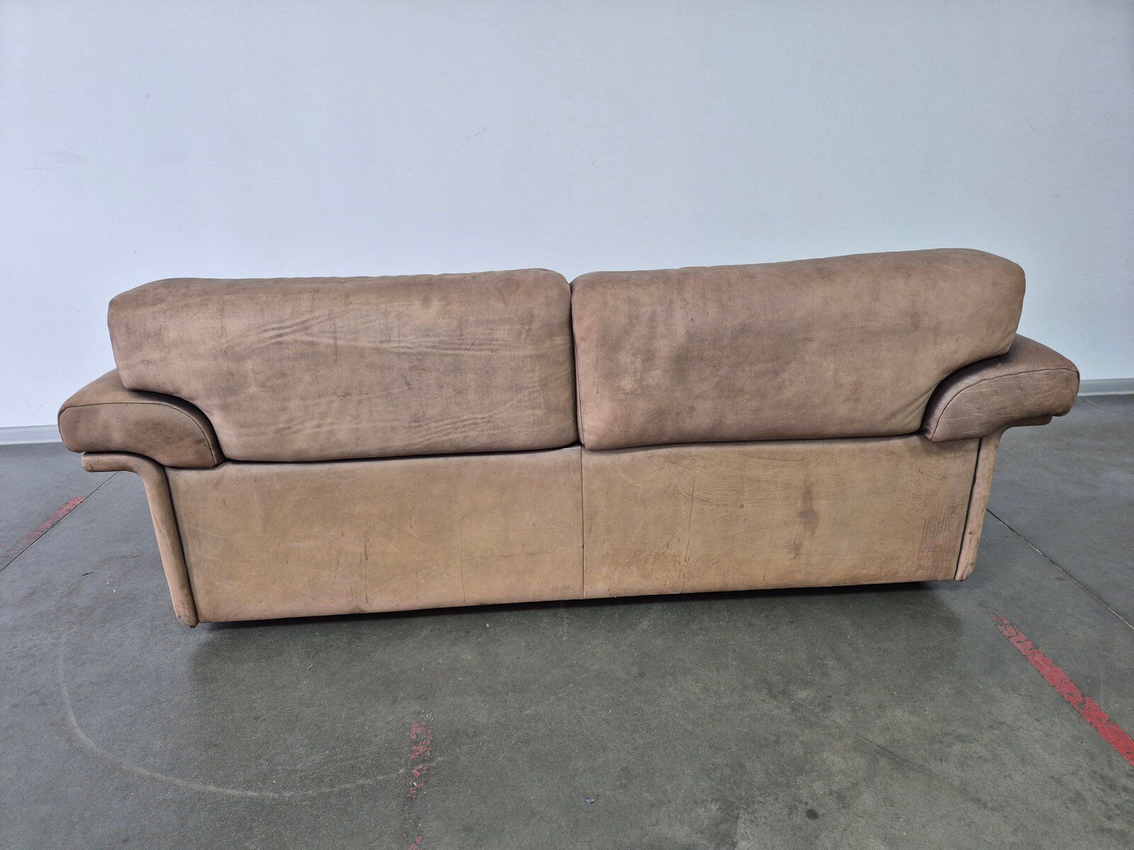 Vintage DS-68 sofa in leather from de Sede, 1980s