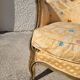 Fauteuil louis xv peint coussin amovible du xix ème siecle n° 13