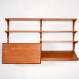 Vintage modular wall system by Poul Cadovius