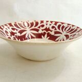 Dish salad bowl Digoin Sarreguemines 1950s