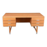 Vintage ash desk by Kai Kristiansen Danish 1970s