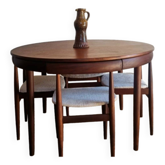 Hans Olsen Dining Room Set for Rojle Frem