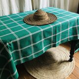 Vintage rectangular tablecloth