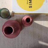 Set of 2 ceramic candle holders tamegroute