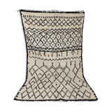 Handmade moroccan berber carpet 263 x 163 cm