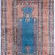 Pastel Coloured Hand Woven - Vintage Rug