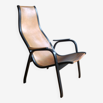 Armchair by Yngve Ekström, Kurva model, 1950s