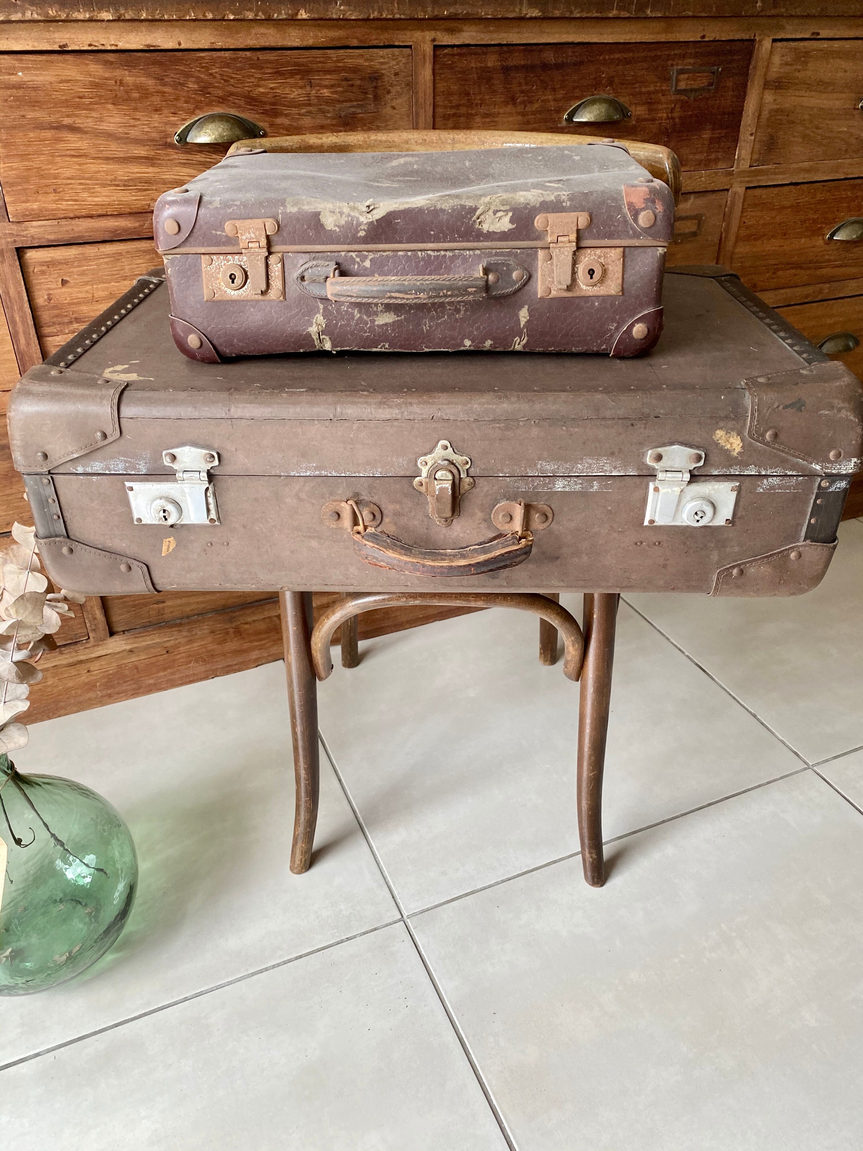 Old vintage suitcase