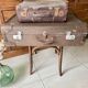 Old vintage suitcase