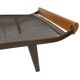 Vintage Auping Cleopatra daybed in teak metal design by Dick Cordemeyer